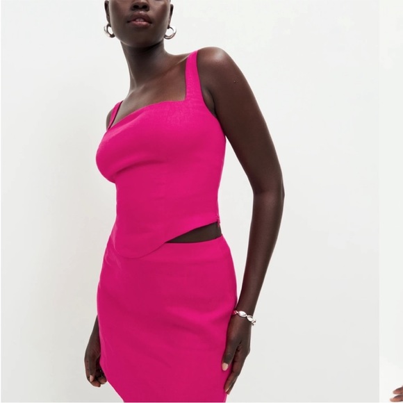 Reformation Vancouver Linen Two Piece - Picture 3 of 4